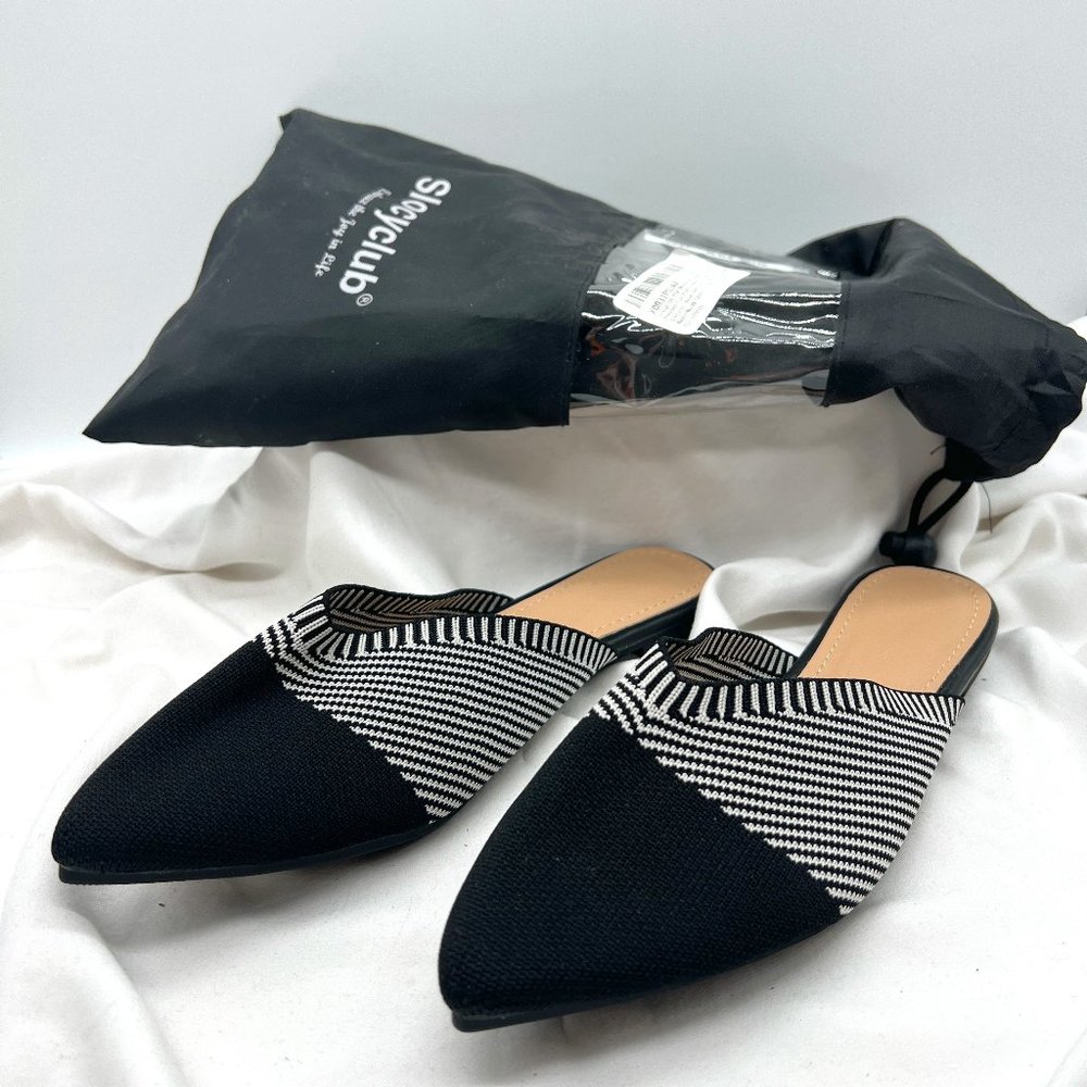 Knitted Flat Mule